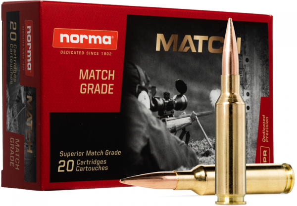 Norma Golden Target 6,5mm Creedmoor Norma GTX 130 grs Büchsenpatronen