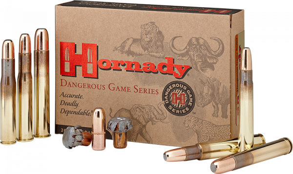Hornady Dangerous Game .500 Nitro Express 3" DGX Bonded 570 grs Bchsenpatronen