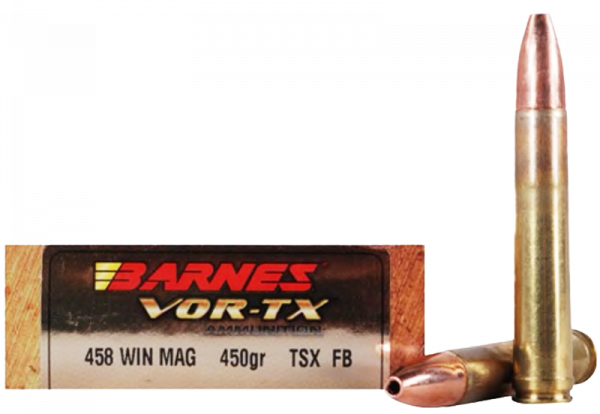 Barnes VOR-TX .458 Win Mag TSX 450 grs Büchsenpatronen