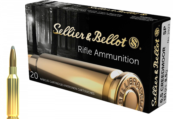 Sellier & Bellot Standard 6,5mm Creedmoor SJSP 131 grs Büchsenpatronen
