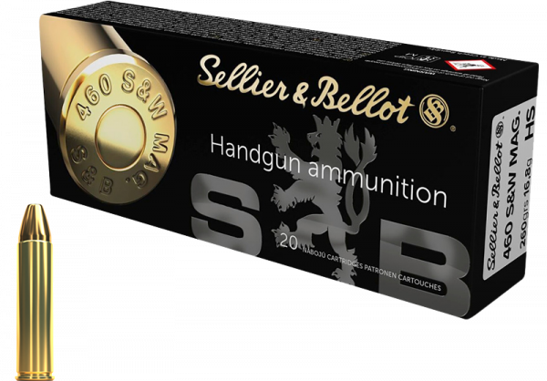 Sellier & Bellot Standard .460 S&W Mag HP 260 grs Revolverpatronen