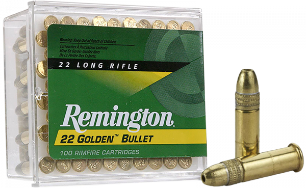 Remington 22 Golden Bullet .22 LR BPHP 36 grs Kleinkaliberpatronen 1