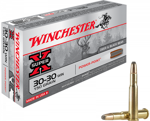 Winchester Super X .30-30 Win Winchester Power Point 150 grs Büchsenpatronen