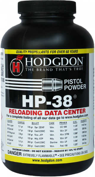 Hodgdon HP-38 NC Pulver