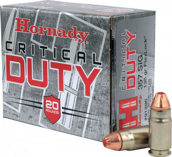 Hornady Critical Duty .357 SIG FlexLock 135 grs Pistolenpatronen