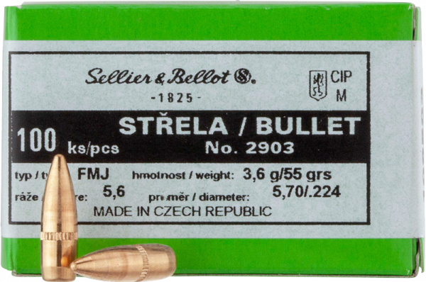Sellier & Bellot BTFMJ Langwaffengeschosse 1