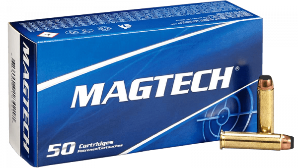 Magtech Standard .357 Mag SJSP Flat 158 grs Revolverpatronen