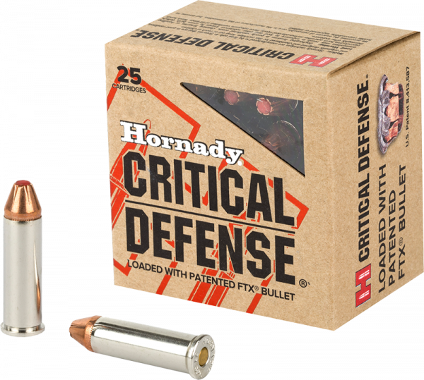 Hornady Critical Defense .38 Special FTX 110 grs Revolverpatronen