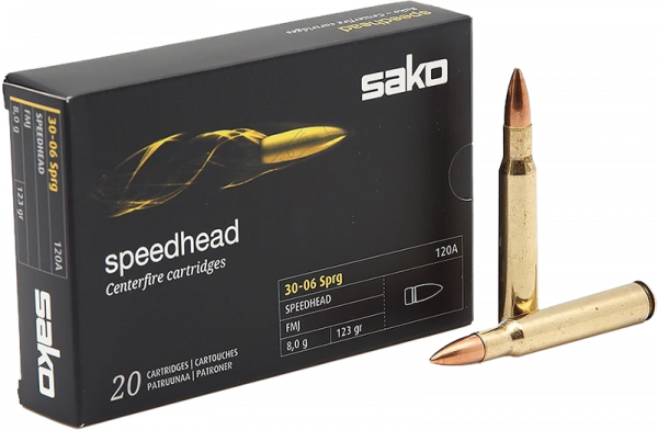 Sako Speedhead .30-06 Springfield 123 grs Büchsenpatronen