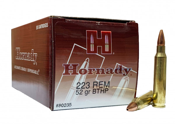 Hornady .223 Rem 52grs BTHP | Büchsen Munition | Munition | Arms24.com