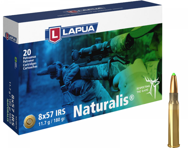 Lapua Naturalis 8x57 IRS 180 grs Büchsenpatronen