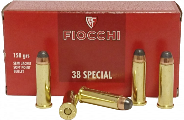 Fiocchi Classic .38 Special SJSP 158 grs Revolverpatronen