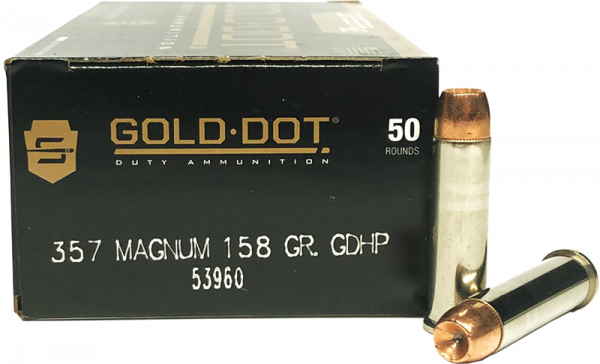 Speer LE Gold Dot Duty .357 Mag Speer Gold Dot HP 158 grs Revolverpatronen
