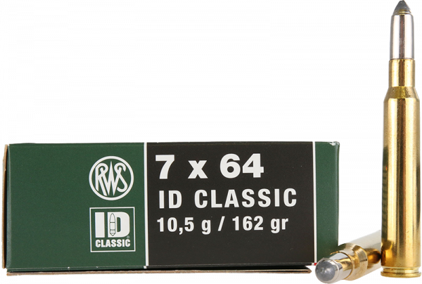 RWS ID Classic 7x64 IDC 162 grs Büchsenpatronen