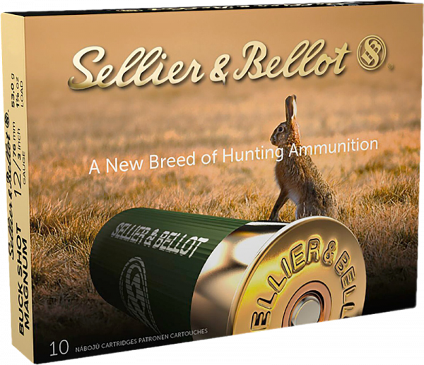 Sellier & Bellot Buck Shot Magnum 12/76 53 g Schrotpatronen 1