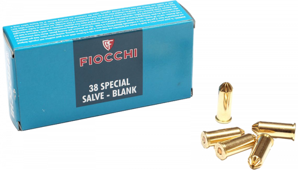 Fiocchi .38 Special Blank Revolverpatronen