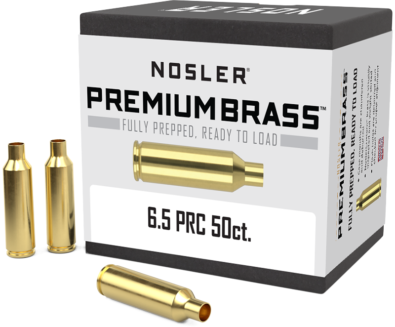 Nosler Unprepped Brass 65mm Prc Langwaffen Hülsen Wiederladen Arms24at 