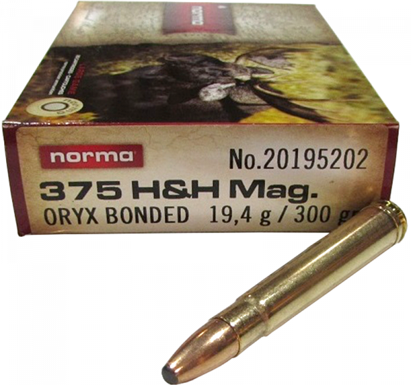 Norma Oryx .375 H&H Mag 300 grs Büchsenpatronen