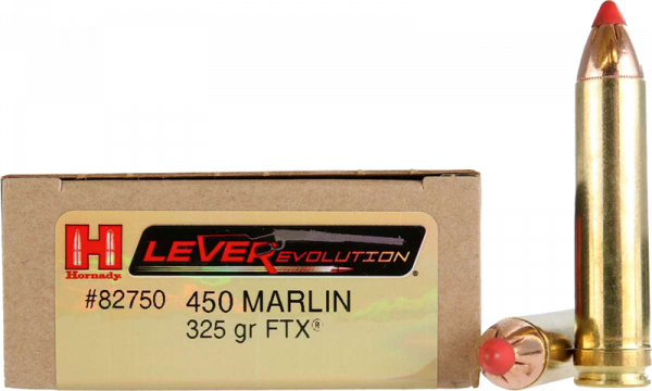 Hornady LEVERevolution .450 Marlin FTX 325 grs Bchsenpatronen