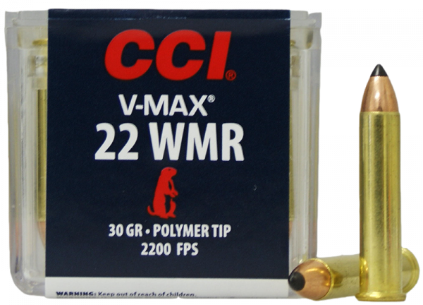 CCI V-Max .22 Win Mag Hornady V-Max 30 grs Kleinkaliberpatronen