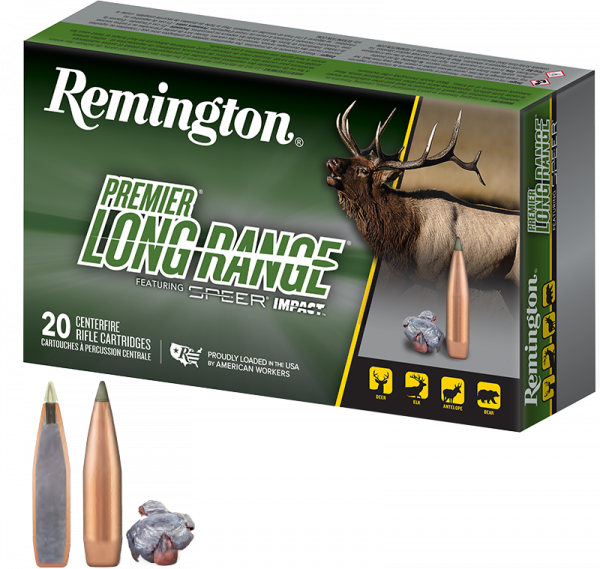 Remington Premier Long Range 7mm Rem Mag Speer Impact 175 grs Büchsenpatronen
