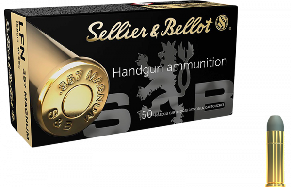 Sellier & Bellot Standard .357 Mag LFN 158 grs Revolverpatronen