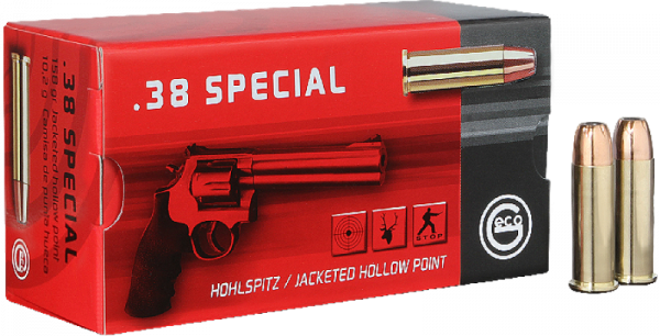 Geco Standard .38 Special HP 158 grs Revolverpatronen