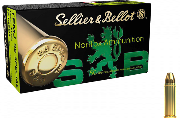 Sellier & Bellot Standard .38 Special TFMJ 158 grs Revolverpatronen