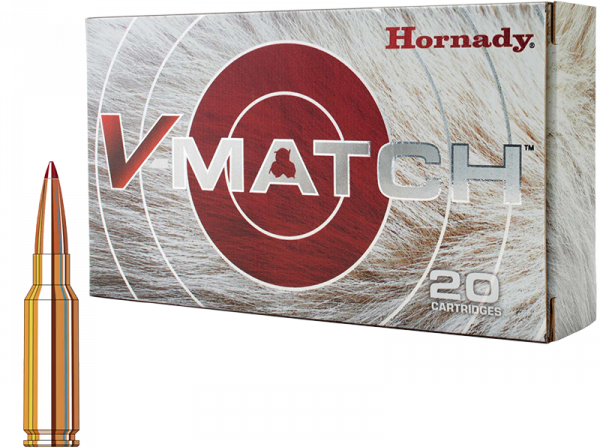 Hornady V-Match 6,5mm Grendel ELD-VT 100 grs Büchsenpatronen