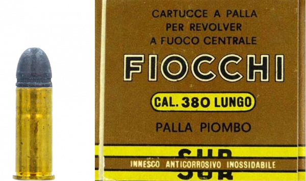 Fiocchi Old Time .380 Long Rifle LRN 125 grs Revolverpatronen