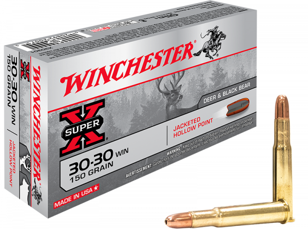 Winchester Super X .30-30 Win JHP 150 grs Büchsenpatronen