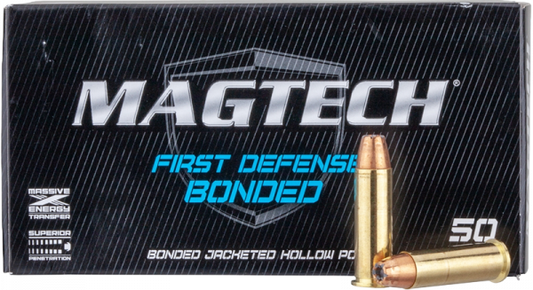 Magtech First Defense Bonded .38 Special JHP Bonded 134 grs Revolverpatronen
