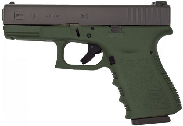 GLOCK 19 Gen3 OD-Green Pistole