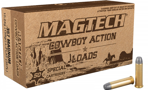 Magtech Cowboy Action .357 Mag LFN 158 grs Revolverpatronen