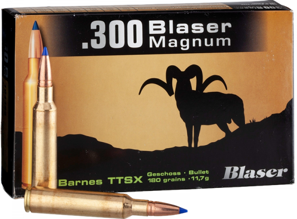 Blaser Magnum .300 Blaser Mag Barnes TTSX 180 grs Büchsenpatronen