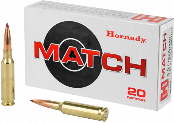 Hornady Match 6,5mm Creedmoor ELD Match 147 grs Bchsenpatronen