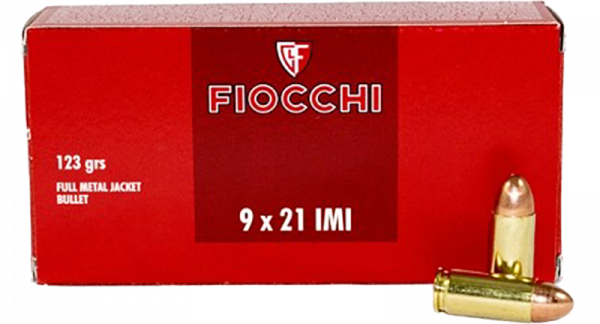 Fiocchi Classic 9x21  FMJ 123 grs Pistolenpatronen