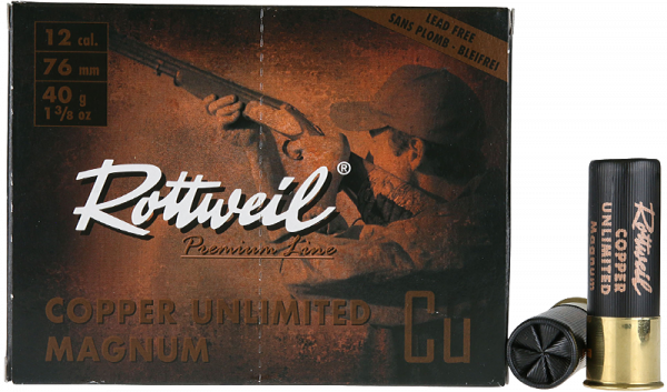 Rottweil Copper Unlimited Magnum 12/76 40 gr Schrotpatronen 1