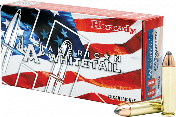 Hornady American Whitetail .450 Bushmaster InterLock 245 grs Bchsenpatronen
