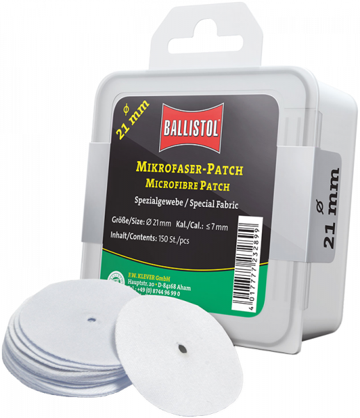 Ballistol Microfaser Patches 1