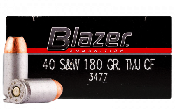 Blazer Clean-Fire .40 S&W TFMJ 180grs Pistolenpatronen