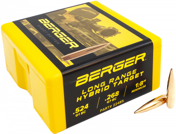 Berger Bullets Long Range Hybrid Target Langwaffengeschosse 1