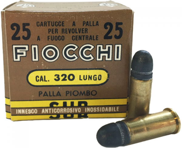 Fiocchi Old Time .320 Long  LRN 82 grs Revolverpatronen