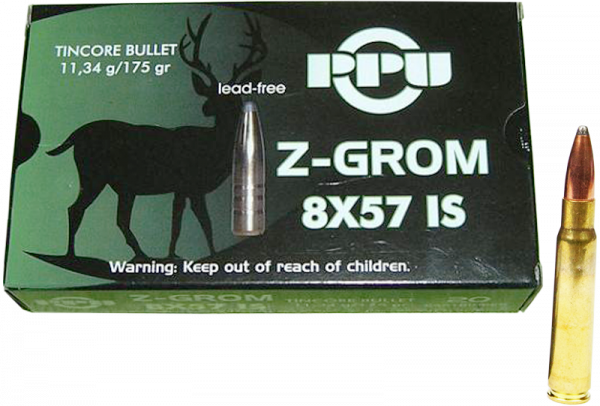 Prvi Partizan Z-Grom Line 8x57 IS Prvi Partizan Z-GROM 175 grs Büchsenpatronen