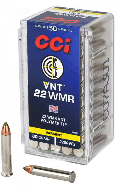 CCI VNT .22 Win Mag CCI Varmint Tip 30 grs Kleinkaliberpatronen 2