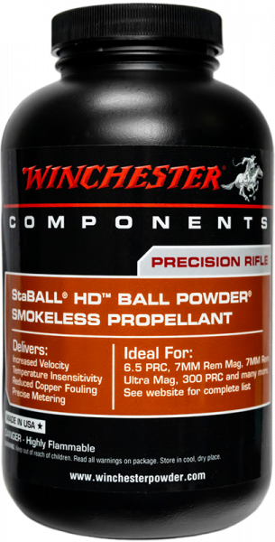 Winchester StaBALL HD NC Pulver