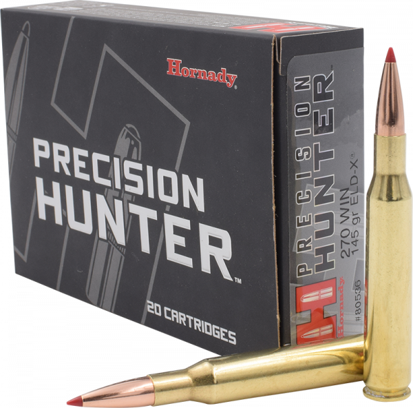 Hornady Precision Hunter .270 Win ELD-X 145 grs Bchsenpatronen