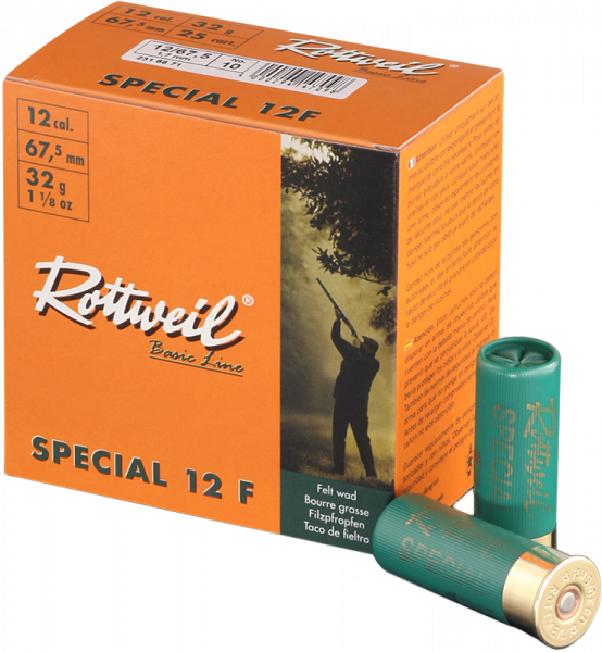 Rottweil Special 12 F 12/67,5 32 gr Schrotpatronen 1