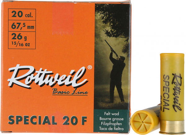 Rottweil Special 20 F 20/67,5 26 gr Schrotpatronen 1