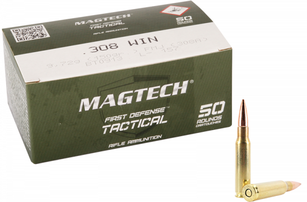 Magtech Tactical .308 Win FMJ 150 grs Büchsenpatronen